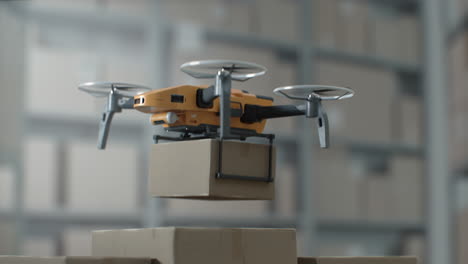 drone delivery in a warehouse