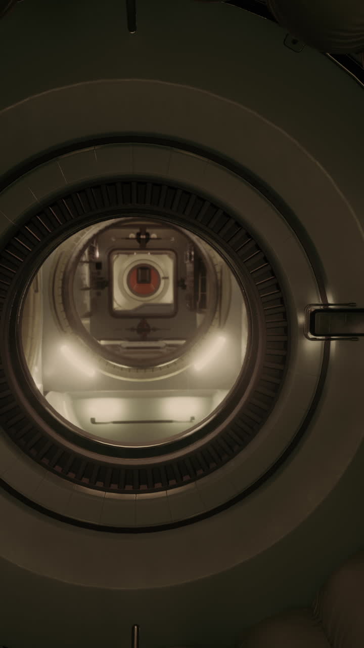 Futuristic Portal Interior