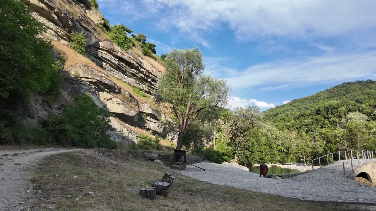 Nestorio River Party outdoor music camping festival nature Greece Aliakmonas River