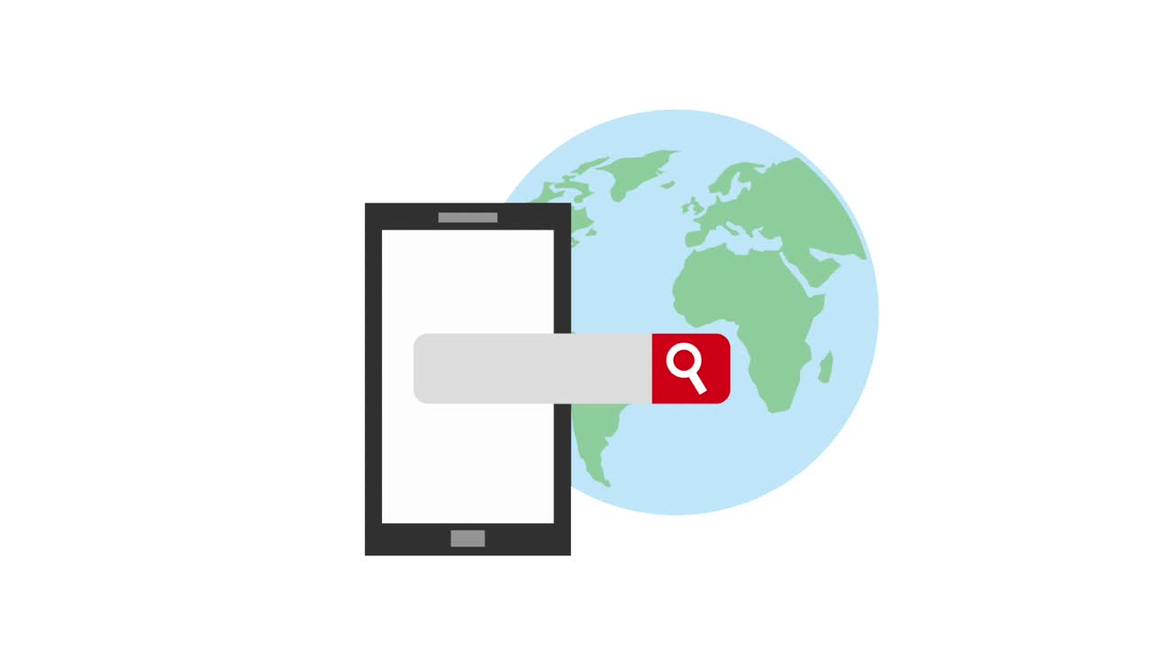 optimización de motores de búsqueda animación hd