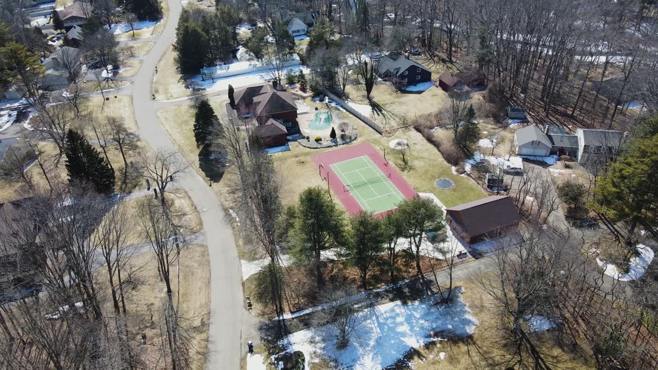 girar con enfoque de cardán de los suburbios de norton shores