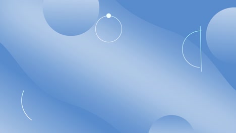 modern flat motion shapes background animation, seamless loop