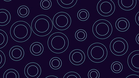 circular pattern overlapping circles on dark background