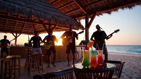 sunset beach concert