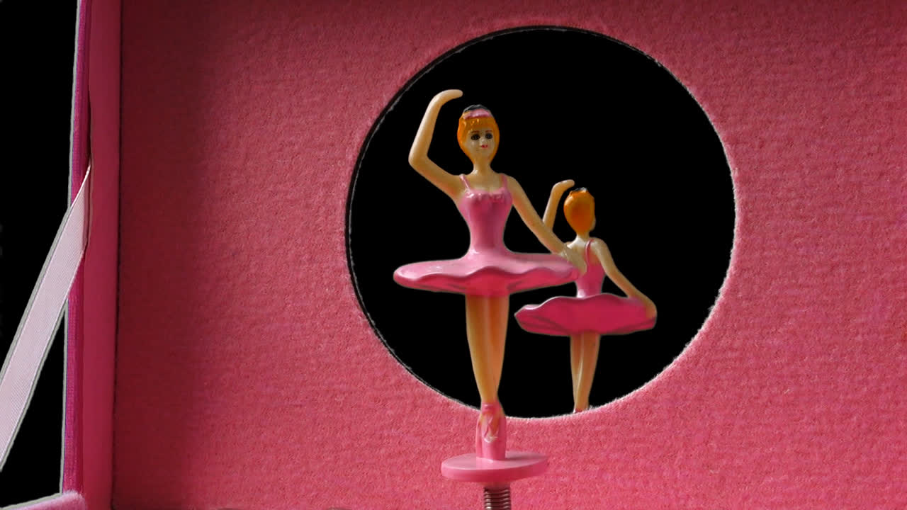 Il carillon con la ballerina danzante. Canale alfa incluso. Png+alfa. Puoi inserire il tuo specchio con il tuo riflesso o la tua foto, immagine. Puoi anche inserire il tuo sfondo