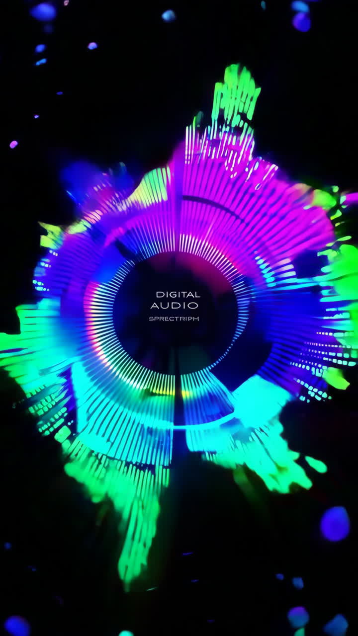 Digital Audio Spectrogram Visualization