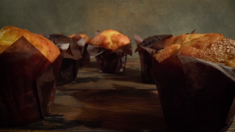 Primer-Plano-De-Pastel-De-Muffins