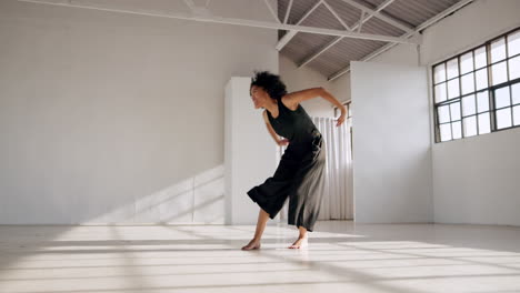 dance, performance and creative woman practice