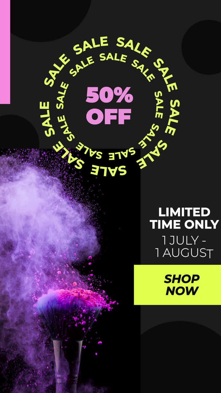 Makeup Brush Sale Promotion