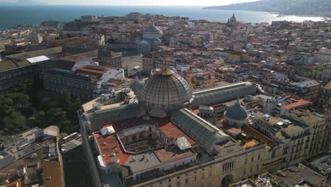 galería umberto i - filmación cinematográfica con aviones no tripulados