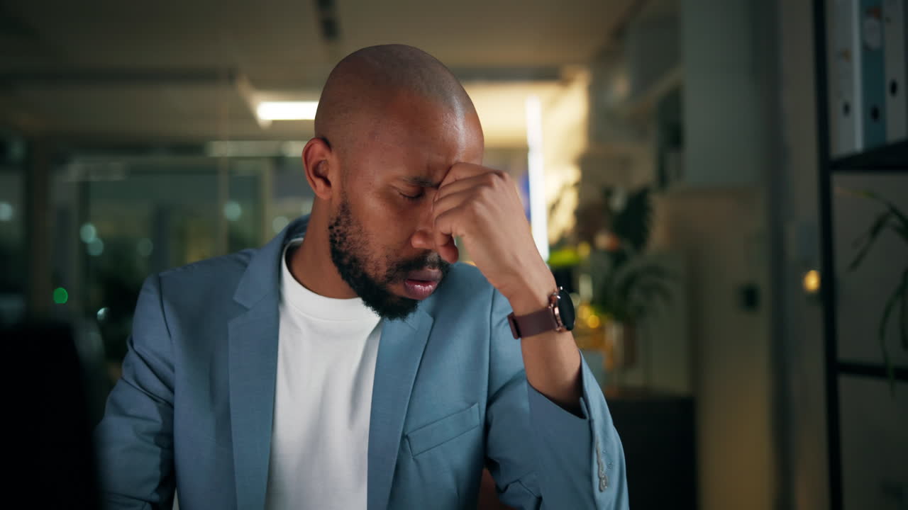 Stressed Businessman