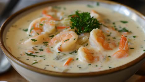 creamy shrimp soup