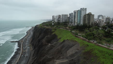 miraflores area in lima peru