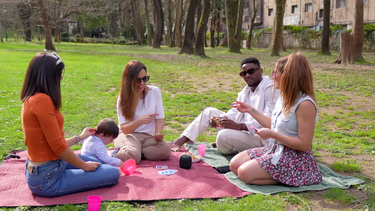 Group Picnic in the Park
