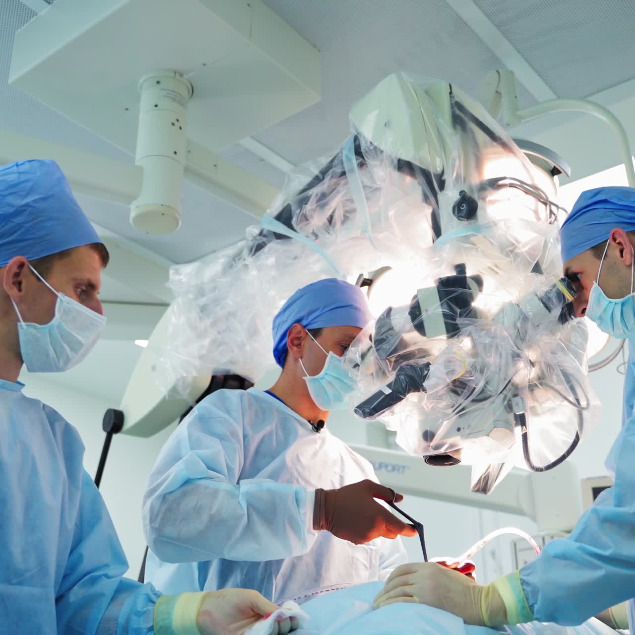 Neurokirurgi på operationsstuen