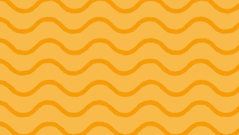 Wellen-Bilden-Sich-Vor-Gelbem-Hintergrund