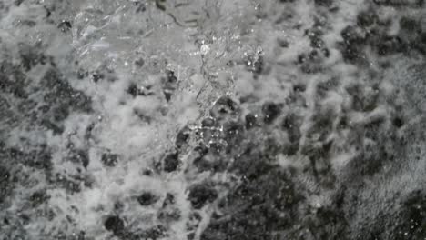 heavy rain rains from the roof, dramatic weather
