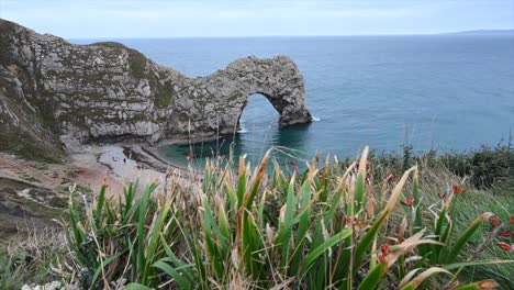 Durdle-Tür-In-Dorset,-England