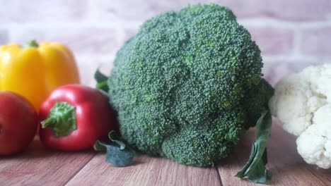 variedad de verduras frescas