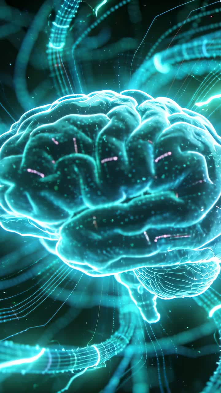 Conceptual Digital Brain with Neural Network Activity