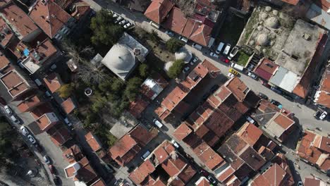 house roofs urban pattern