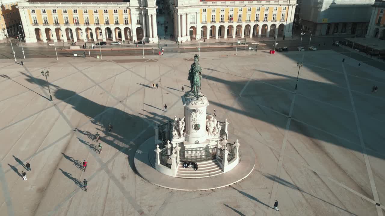 Praça do Comércio a Lisbona, Portogallo
