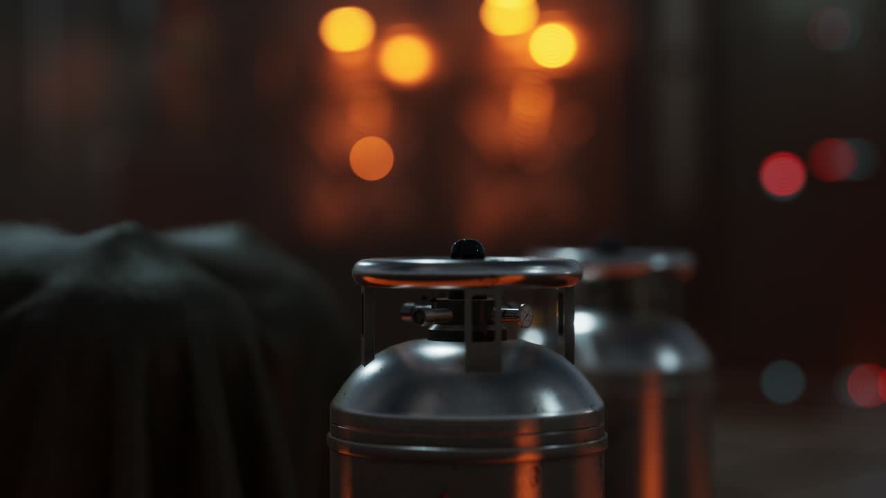 용접 장비 산소  ⁇ 크에 압력 측정기가 있는 아세 ⁇ 렌 가스 실린더