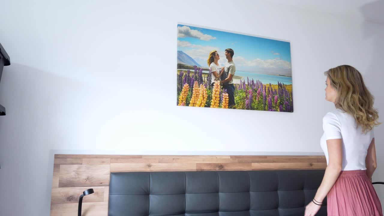 Comfortable Clean Apartment, Artistic Creative Canvas, Room Aesthetics