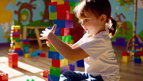 kids playing with lego blocks
