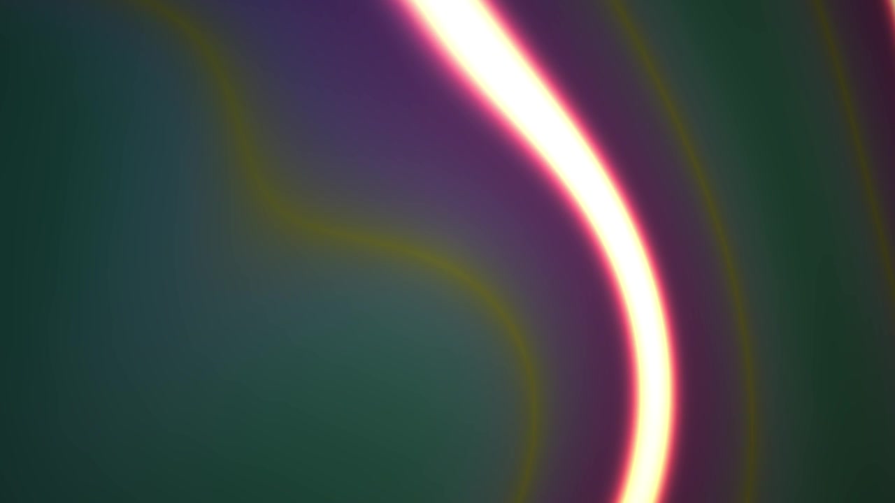 Sfondo astratto dinamico con linee al neon luminose