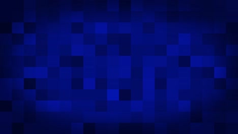 blue motion abstract background colorful pixels flashing and switch. animation background glowing of mosaic tiles.