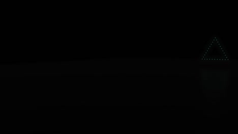 loopable light show (stars, triangles & circles)