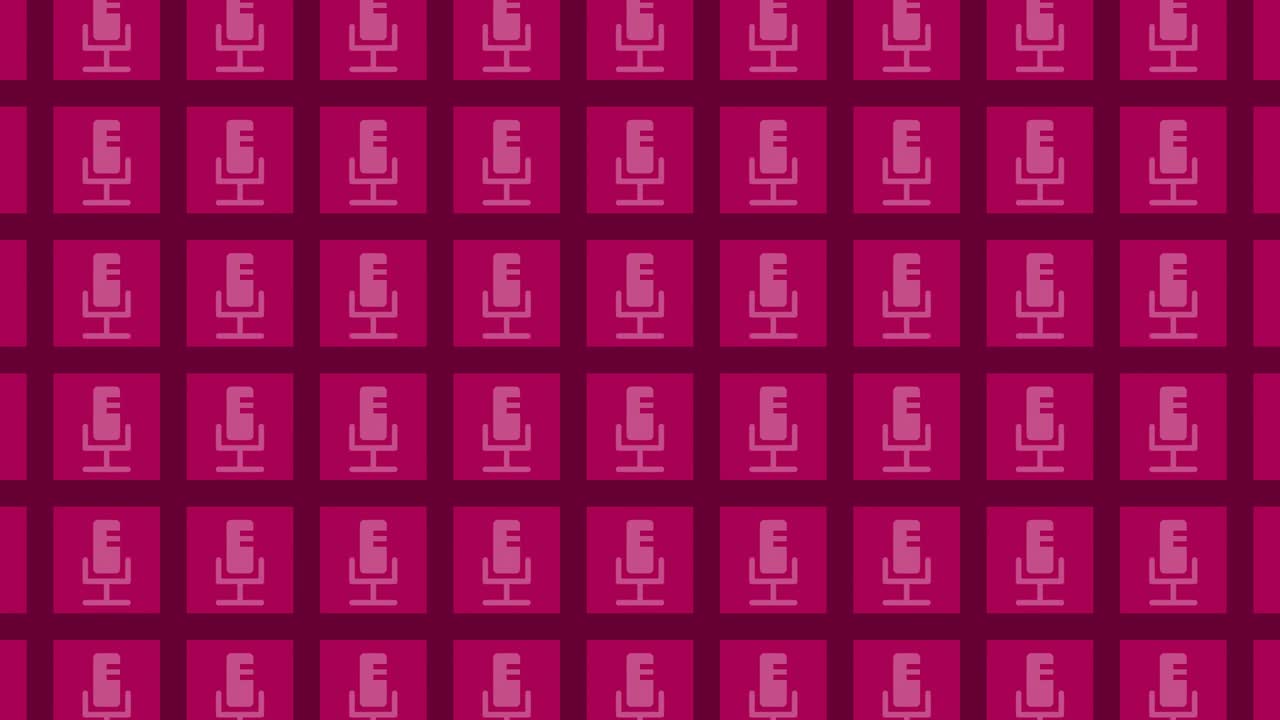 Microphone Icons Pattern