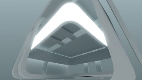 elemento arquitectónico 3d sin peso abstracto