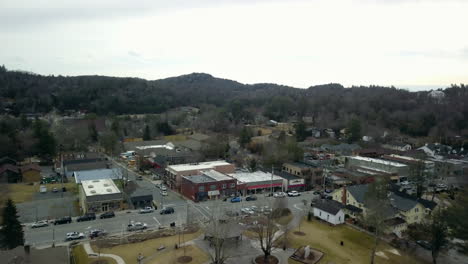 ciudad aérea de alto paso elevado de blowing rock carolina del norte