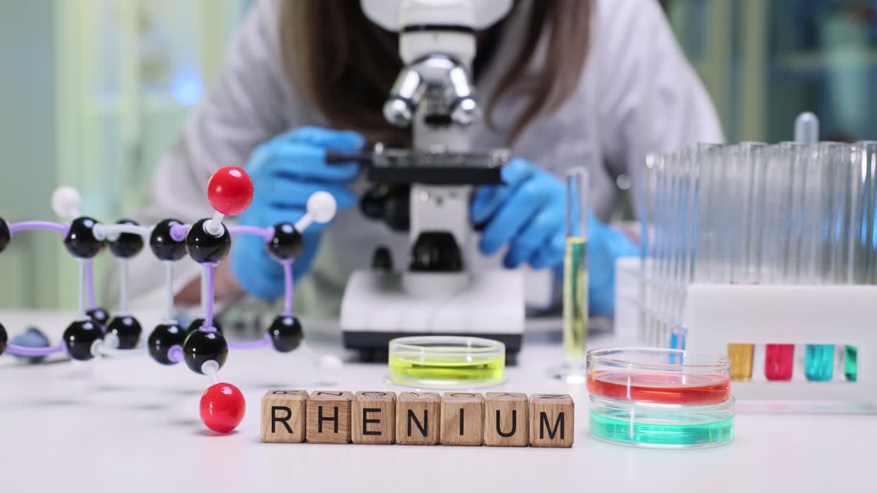 Scientist conducting research in a chemistry laboratory
