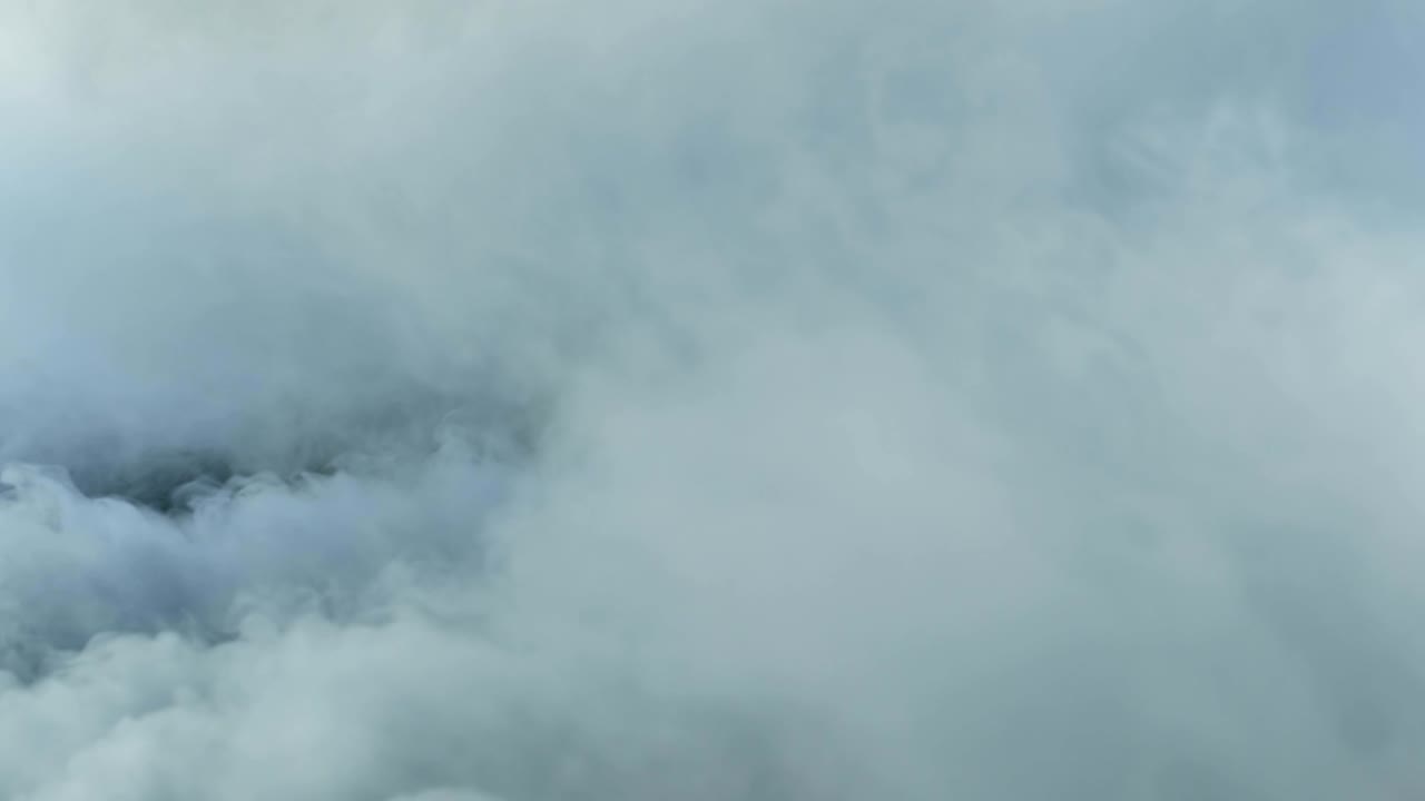 구름 현실적인 건조 얼음 연기