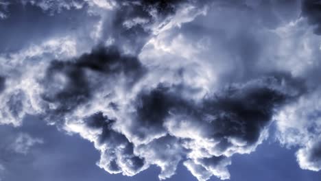 dark cloud and thunderstroms inside