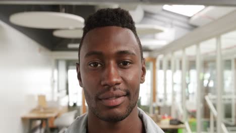 young man working in a creative office