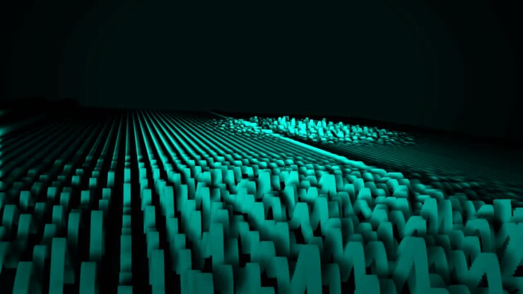 Abstract 3D Digital Art Background