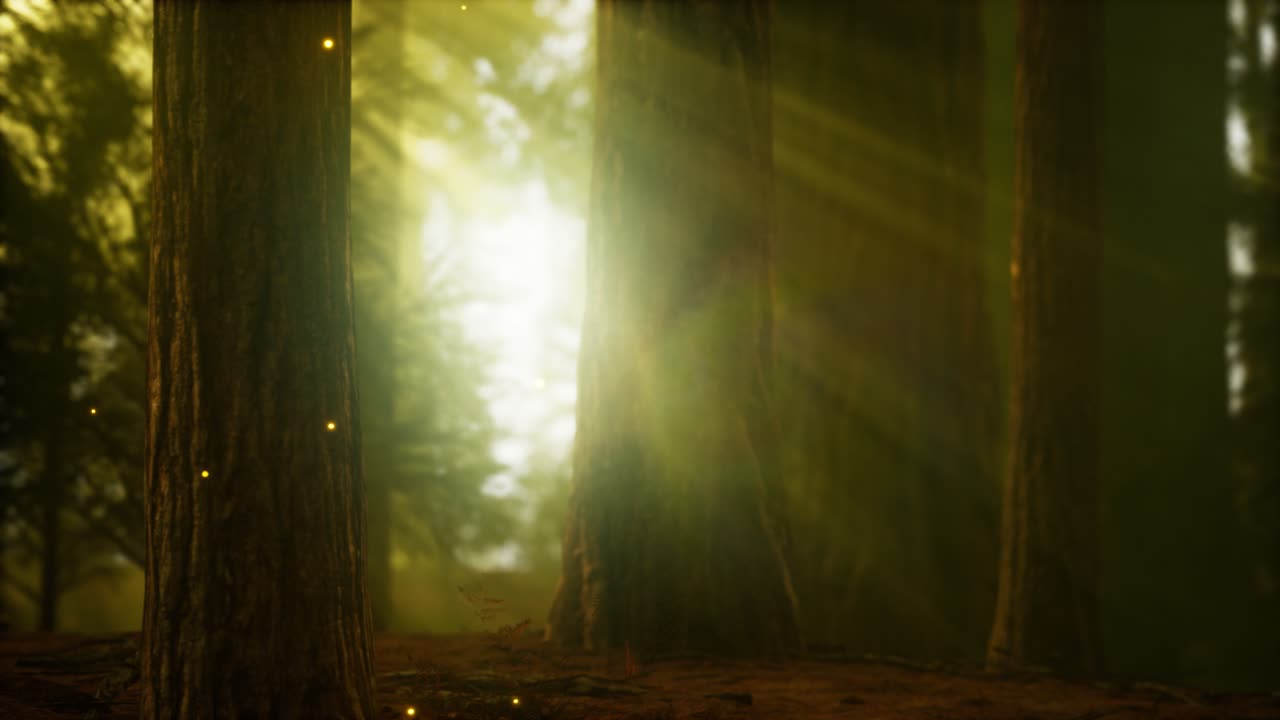 안개 가 있는 안개 숲 에 있는 반 ⁇ 불