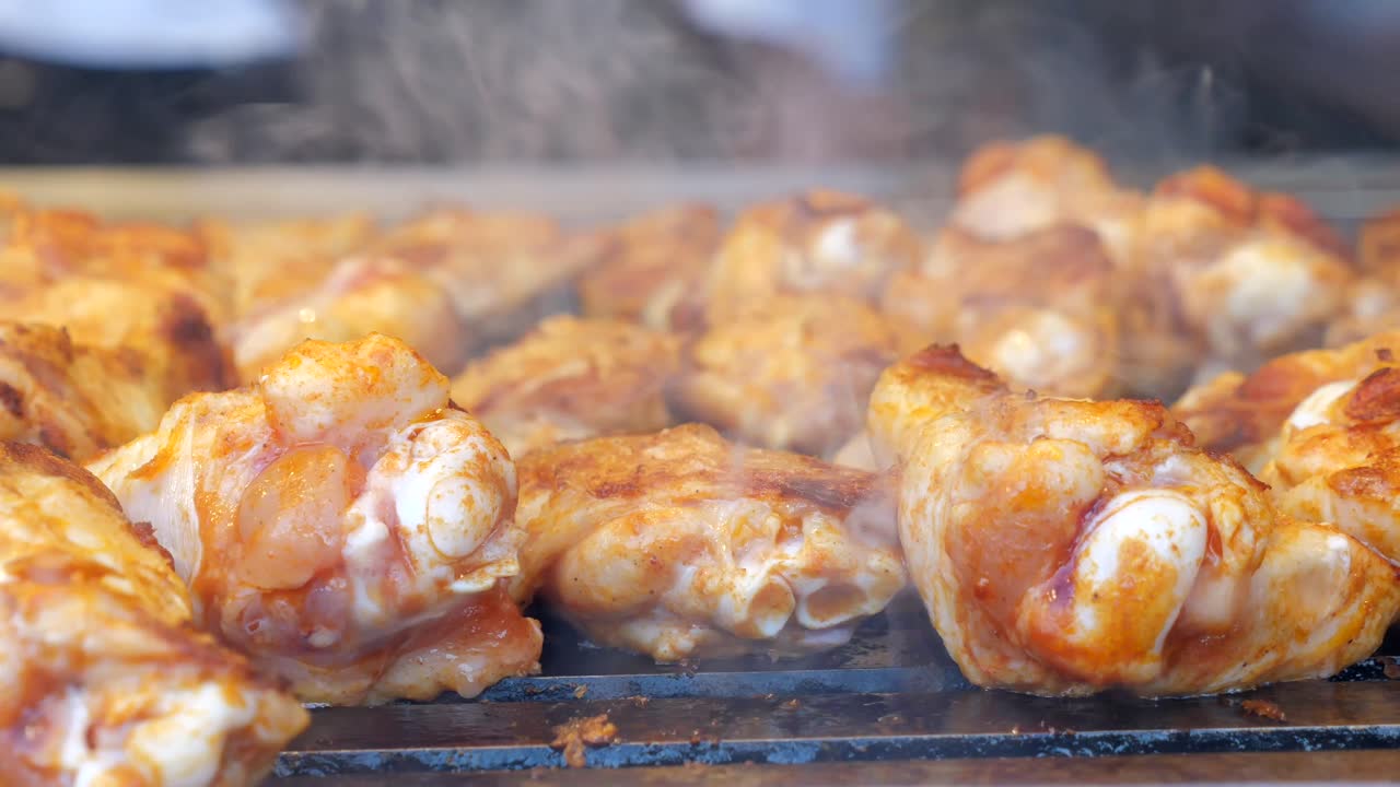 Alas de pollo a la parrilla