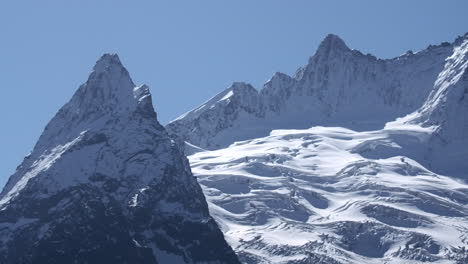 snowy mountain peaks