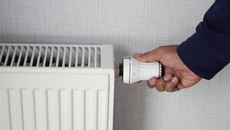 ajuste del termostato del radiador