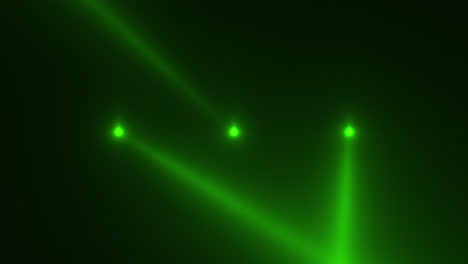 Leuchtende-Neongrüne-Scheinwerferstrahlen-Auf-Der-Disco-Bühne
