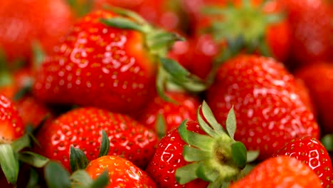 rotating background of strawberry