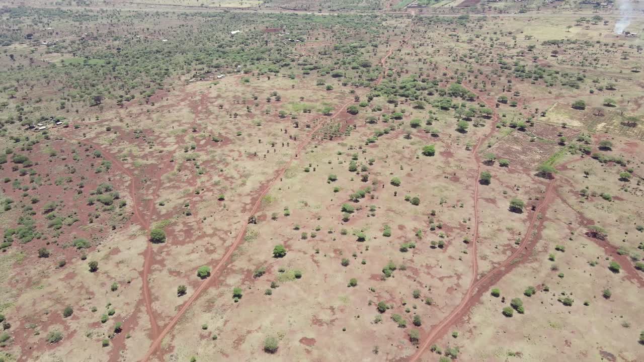 Deserto naturale dell'Africa, Kenya.