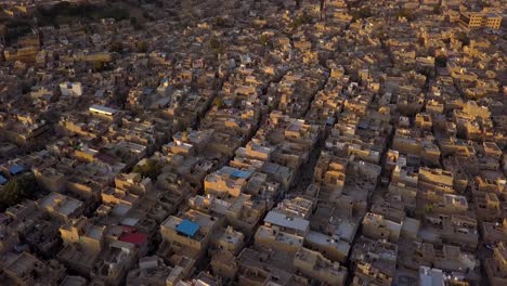 AERIAL:-Jailsamer-desert-city-in-India