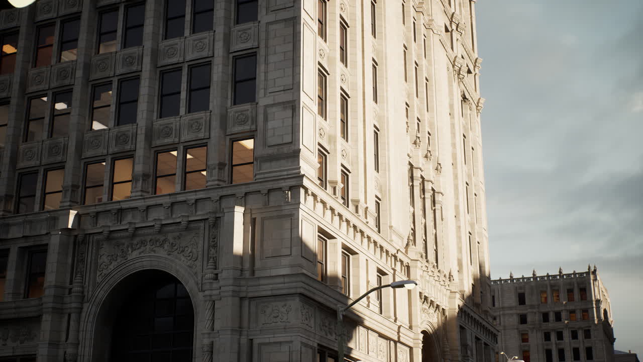 파이낸셜 다운타운 시티 보스턴의 광경