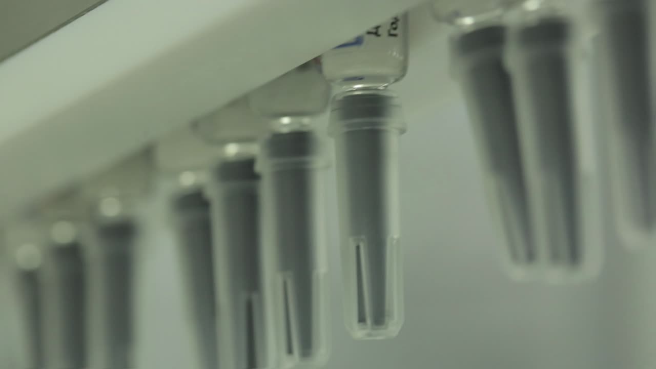 línea de producción automatizada de vacunas